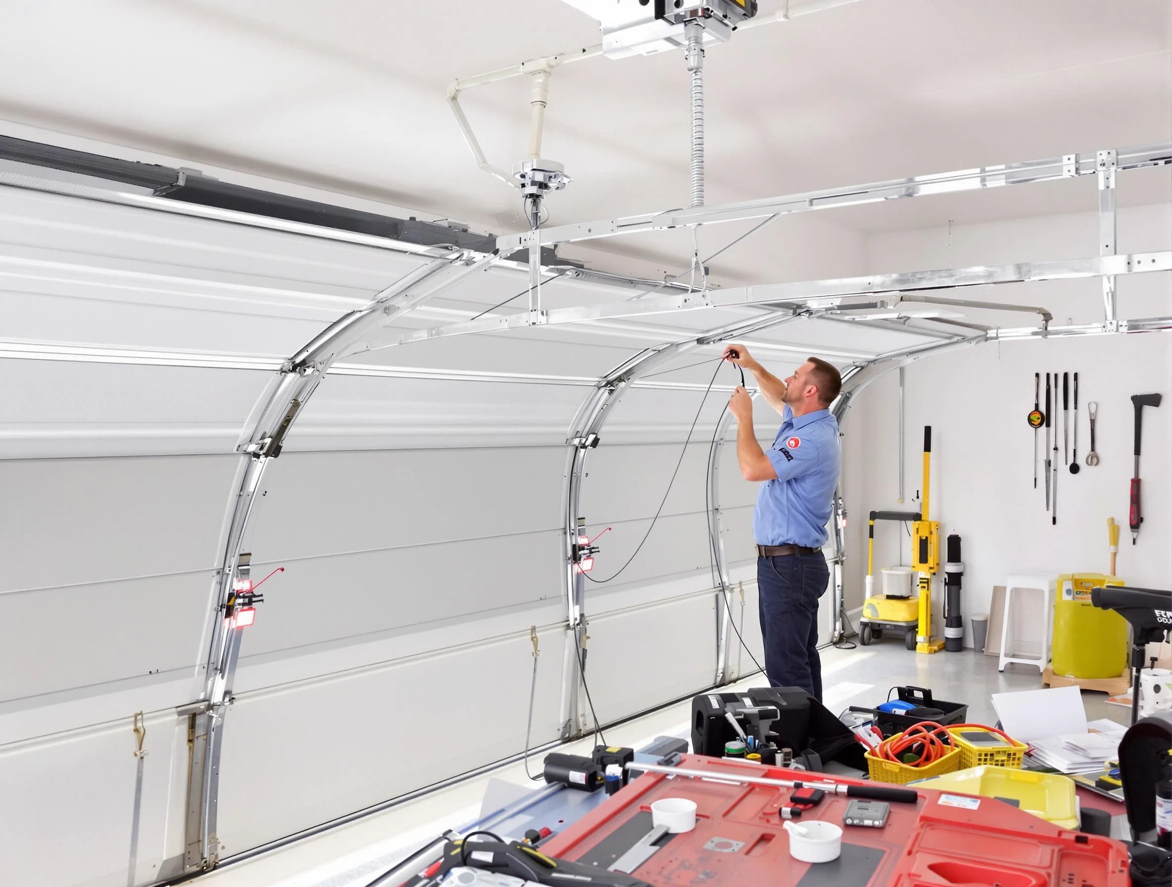 Garage door cable repair service by Punta Gorda Garage Door Repair in Punta Gorda