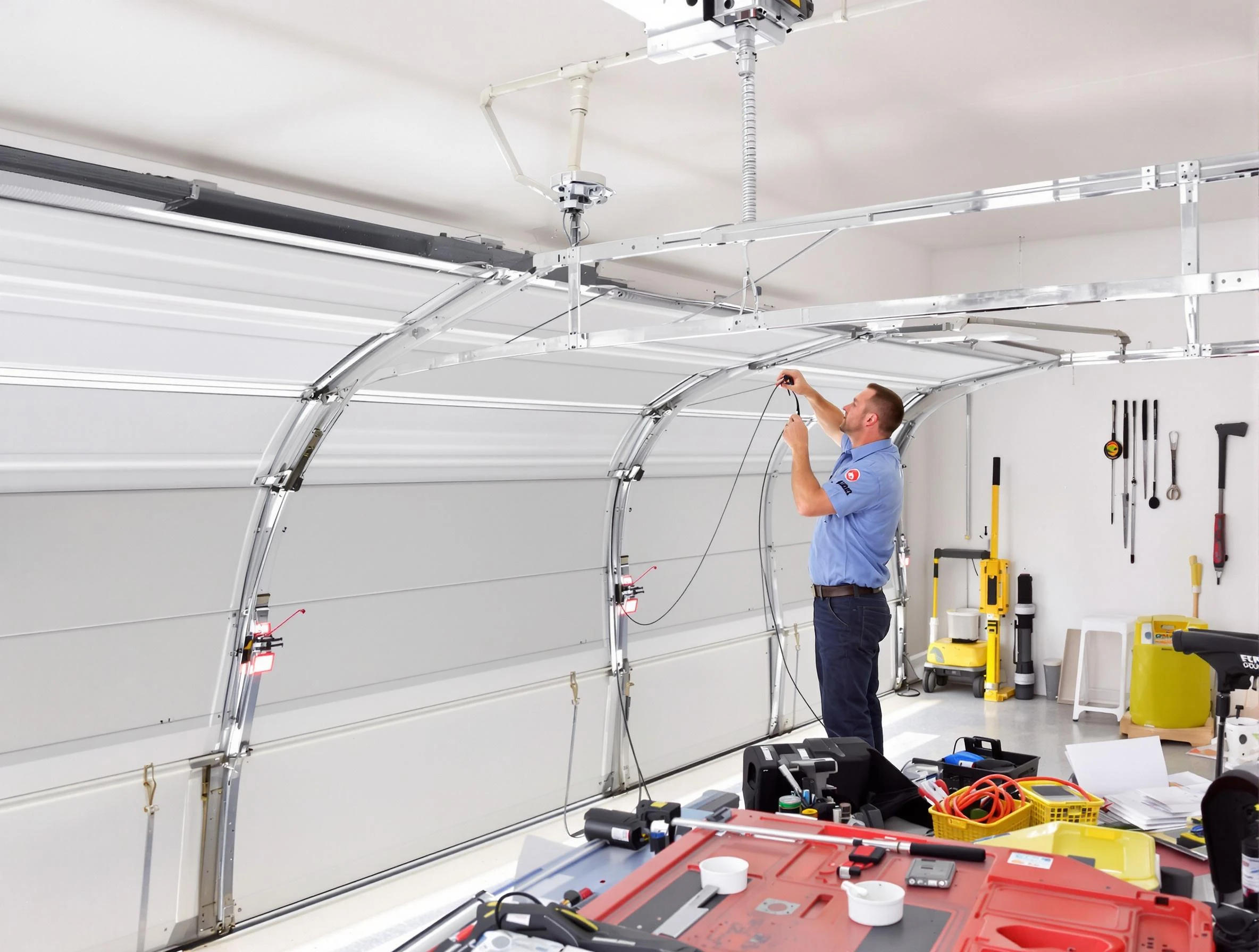 Garage door cable repair service by Punta Gorda Garage Door Repair in Punta Gorda