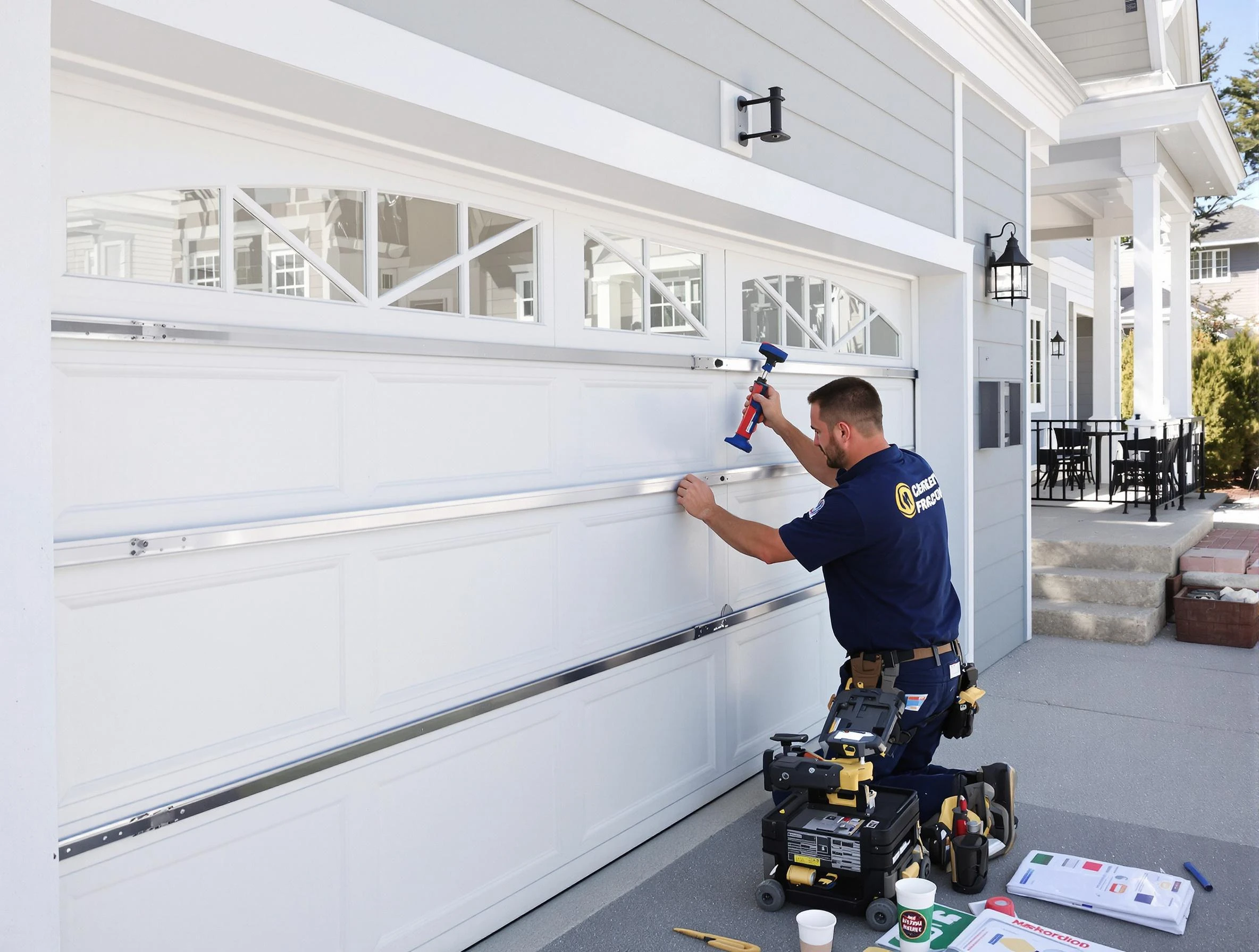 Professional garage door installation by Punta Gorda Garage Door Repair in Punta Gorda