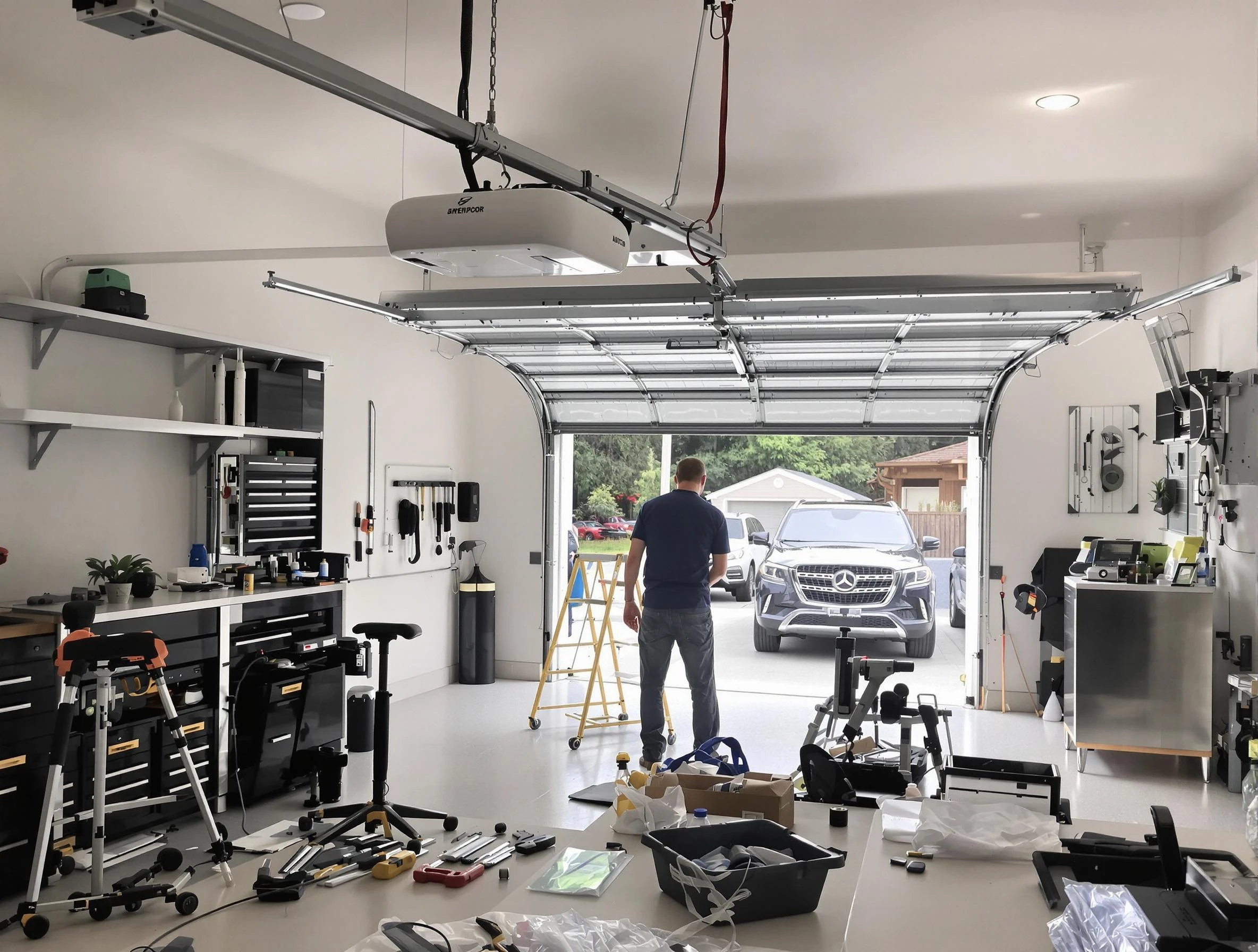 Garage door opener installation by Punta Gorda Garage Door Repair in Punta Gorda