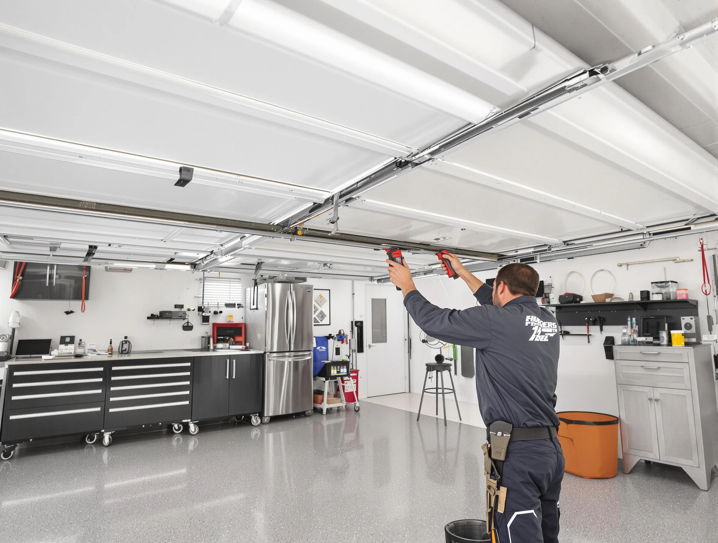 Overhead garage door repair service by Punta Gorda Garage Door Repair in Punta Gorda